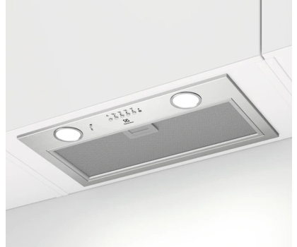 Okap kuchenny ELECTROLUX LFG516X Hob2Hood 700 Srebrny Stal Szlachetna 450m3/h 60dB Klasa C 54cm Przyciski Elektroniczne LED